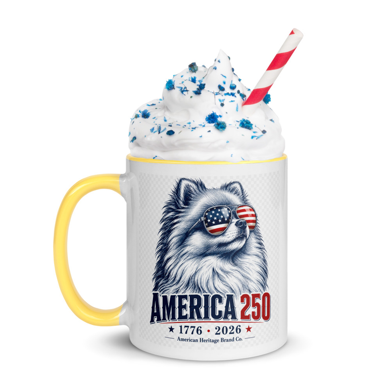 Mug_2tone_America_250_Pomeranian – 11 oz, Yellow
