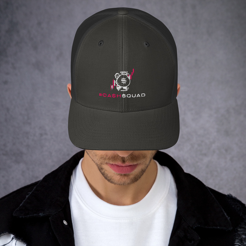 #CashSquad Hat v.2 – One size, Charcoal