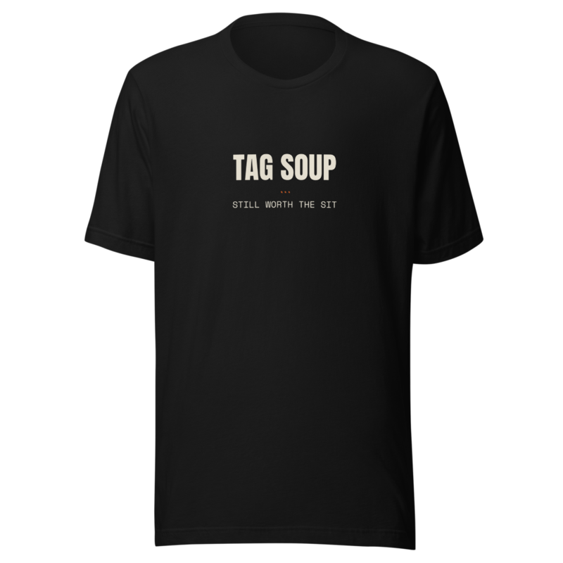 TAG SOUP Tee mockup