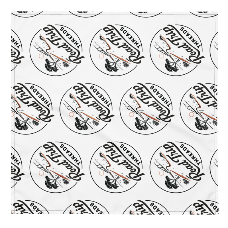 Dogs bandana Road trip threads – L, White
