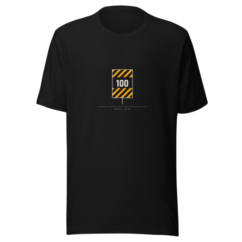 Brake Marker 100 Tee mockup