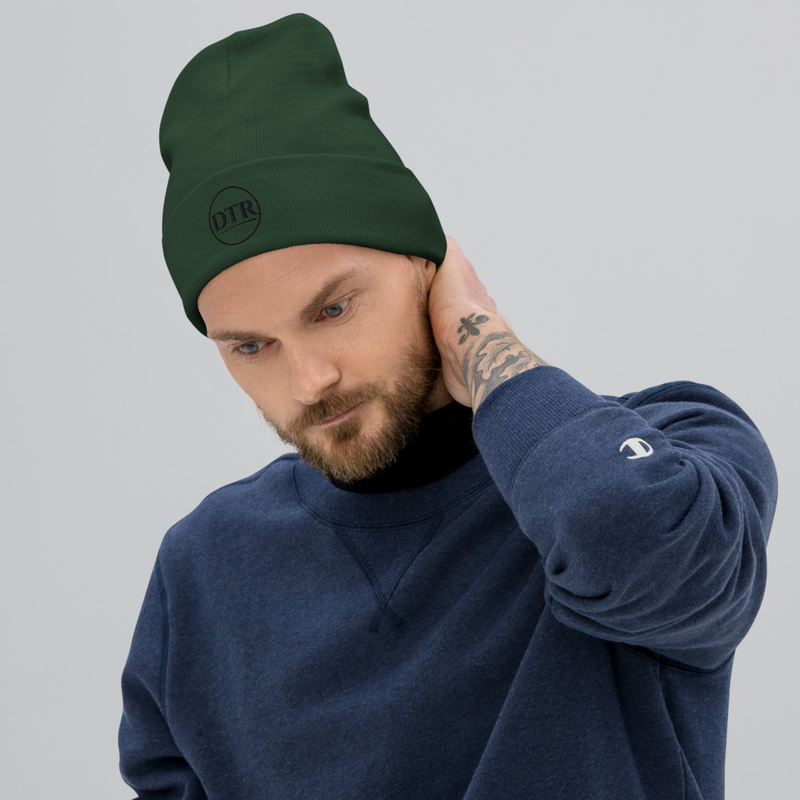DTR Toque/Beanie Black Logo