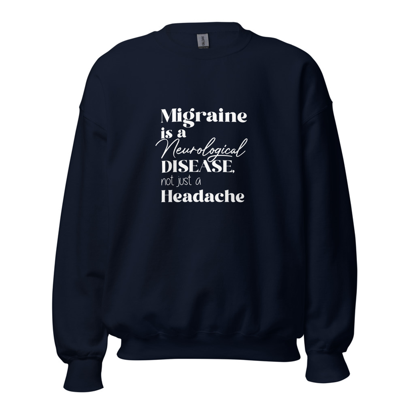 Migraine Is a Neurological Disease Sweatshirt thumbnail 2