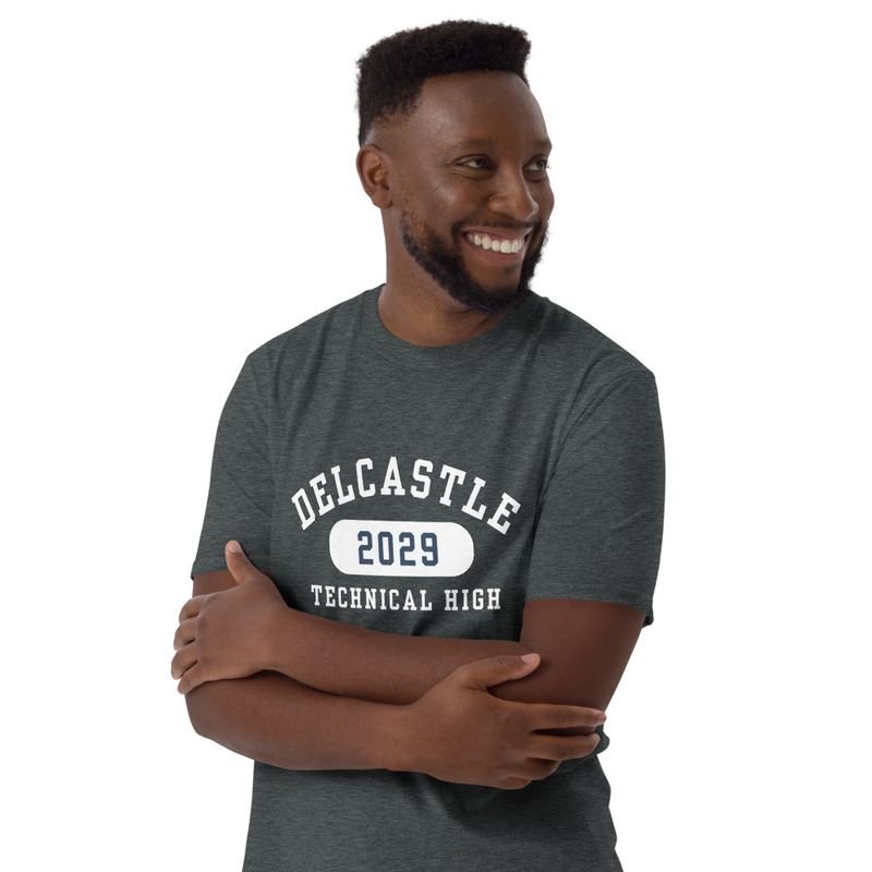 Short-Sleeve T-Shirt - Class of 2029 (White Font) – XL, Dark Heather
