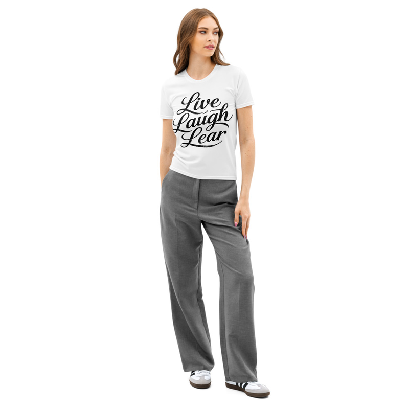 The Lear Edition - White V-Neck