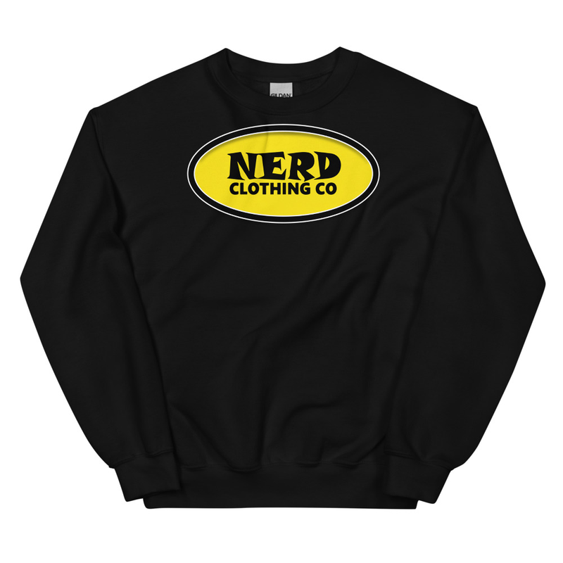 Nerd Clothing Co Black Sweatshirt