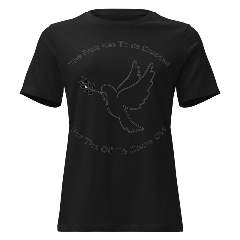 The Fruit has to be Crushed - Women's Relaxed T-Shirt – S, Black
