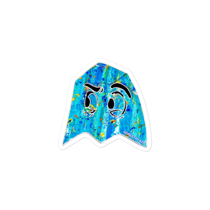 Blue Ghost – Bubble-free stickers