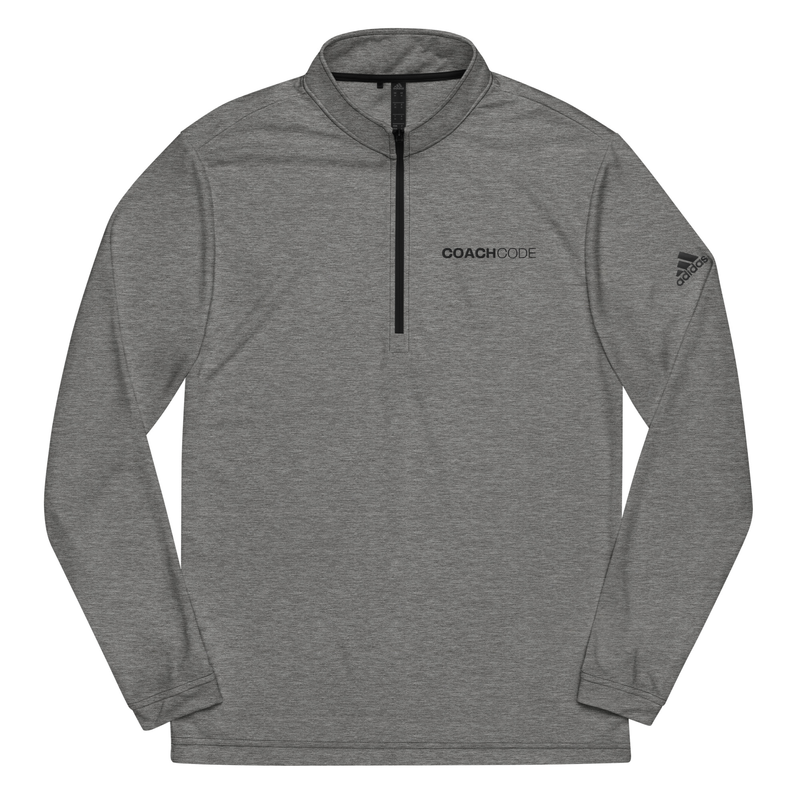 Coach Code Black Logo Quarter zip pullover – Image 2