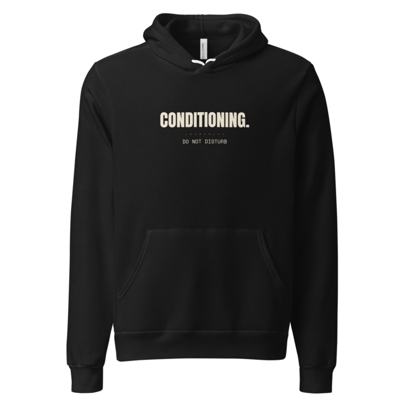 CONDITIONING. Hoodie — Homebrewing merch