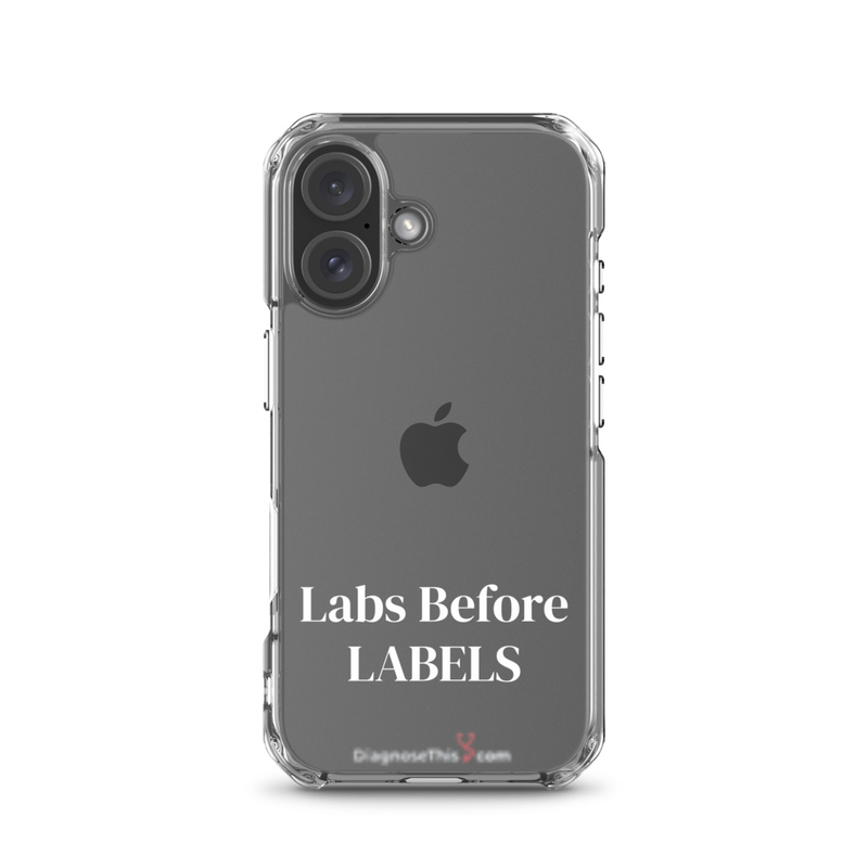 iPhone®  Labs before labels.  – iPhone 16