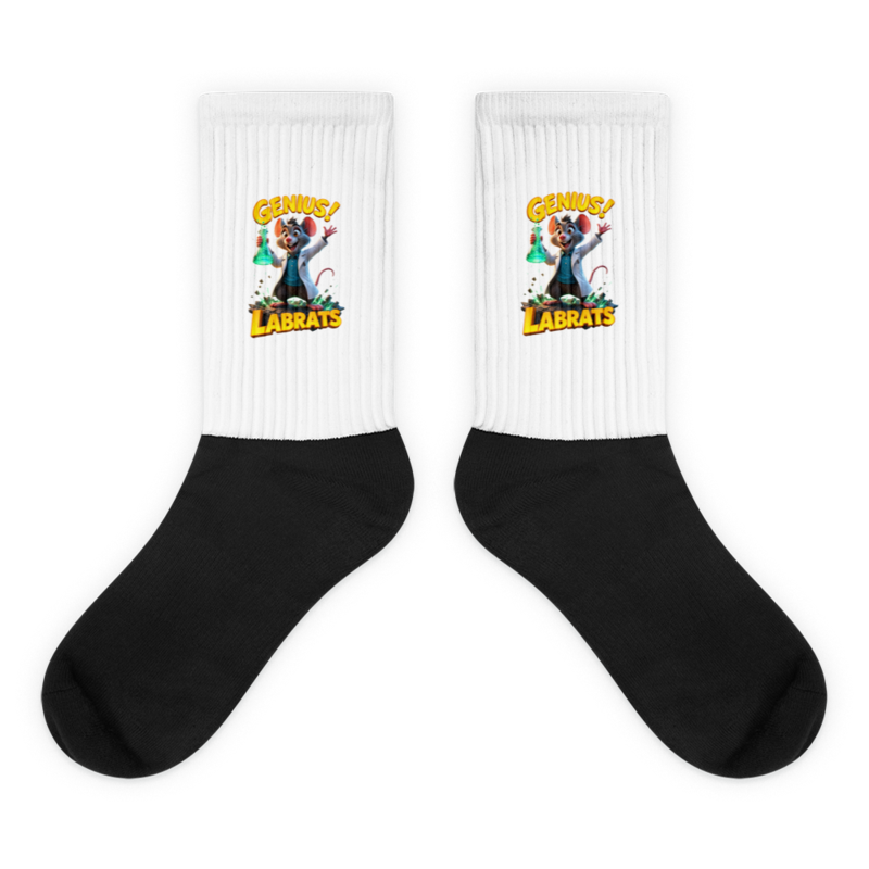 Dr Basil Whiskerworth Genius Socks