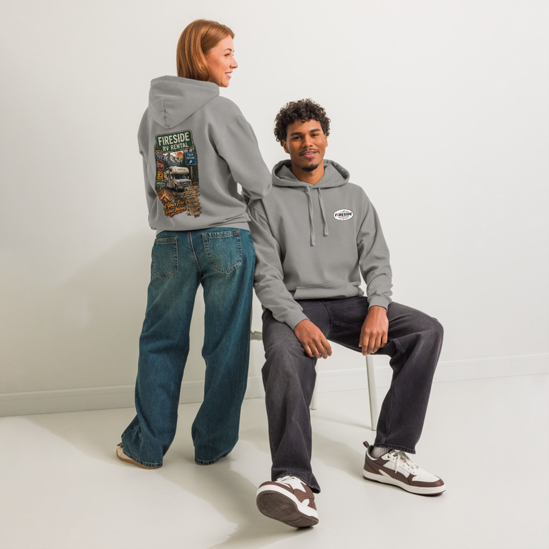Bradenton Unisex garment-dyed hoodie