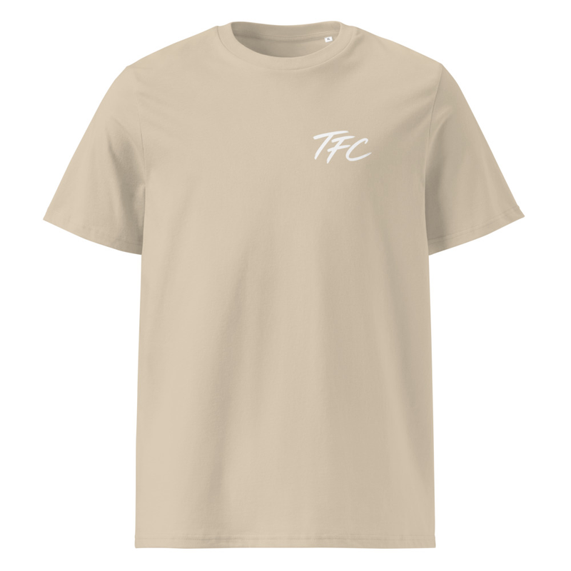TFC Unisex Organic Cotton T-Shirt – XL, Desert Dust
