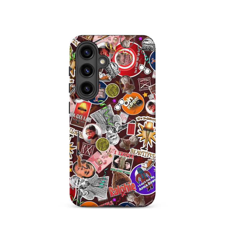 Ultimate A Christmas Story Collage Samsung Galaxy Case – Samsung Galaxy S24, Matte