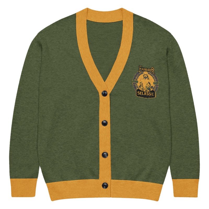 Lion of Judah v2 Knitted cardigan – M, Custom
