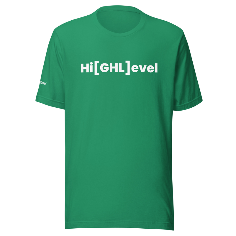 Hi[GHL]evel Core Logo Tee – S, Kelly
