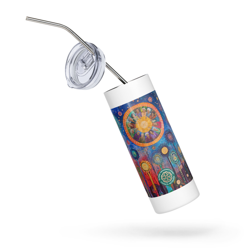 Stainless steel tumbler – 20 oz, White