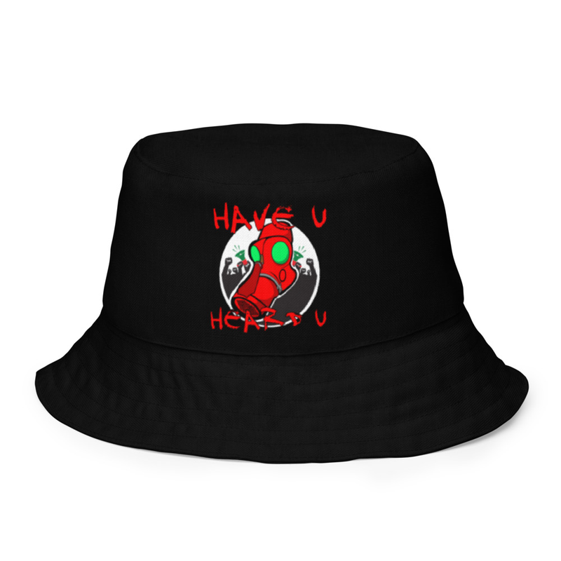 VT Have U Heard U Bucket Hat black