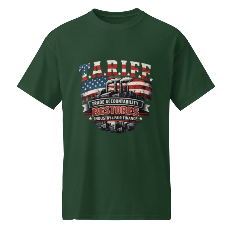 Tariff T-shirt – XL, Forest Green