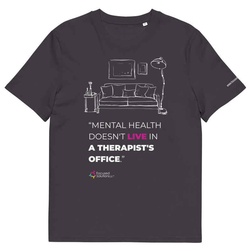 "Therapy Everywhere" Unisex Organic Cotton T-Shirt