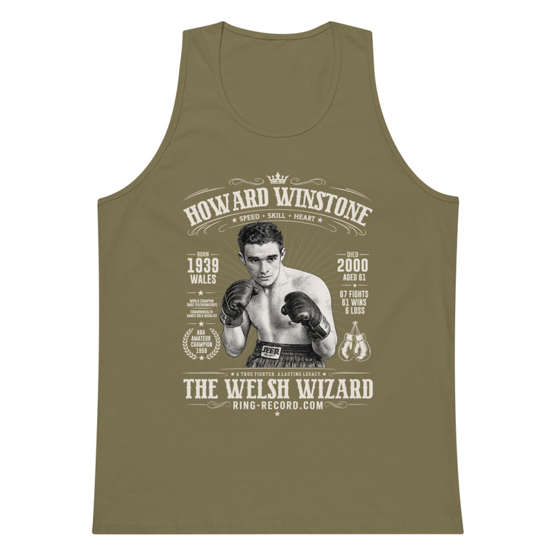 Men’s premium tank top - howard winstone