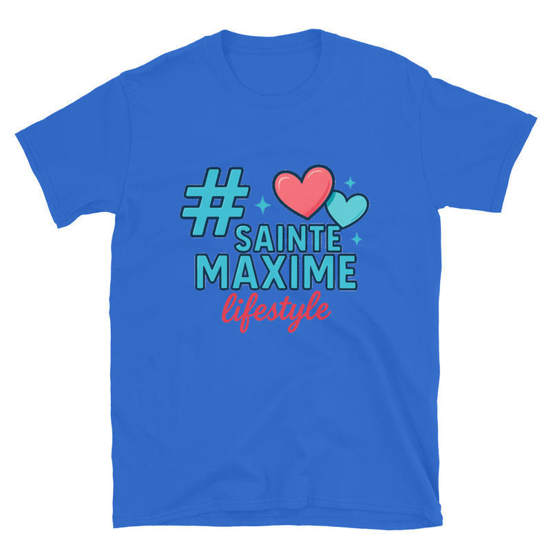  T-Shirt Unisexe #SAINTEMAXIME Logo 2026 - vue 8