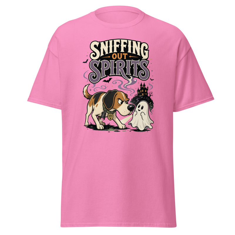Sniffing Out Spirits Tee in Azalea