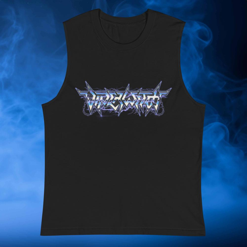 Muscle Tank- Lightning (Fuck Ride Destroy on back)