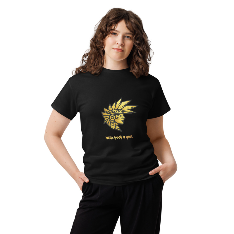 Playera NezaRock — Aztec Poet Unisex Original — 3
