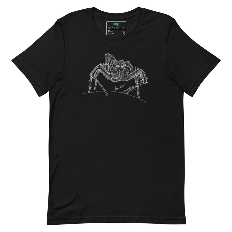Spike (Jumping Spider) - Bella Canvas T-Shirt - (image only)