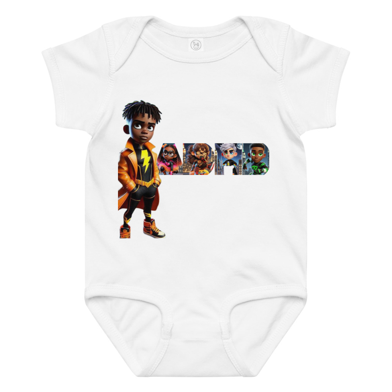 ADHD baby jersey bodysuit – Image 7