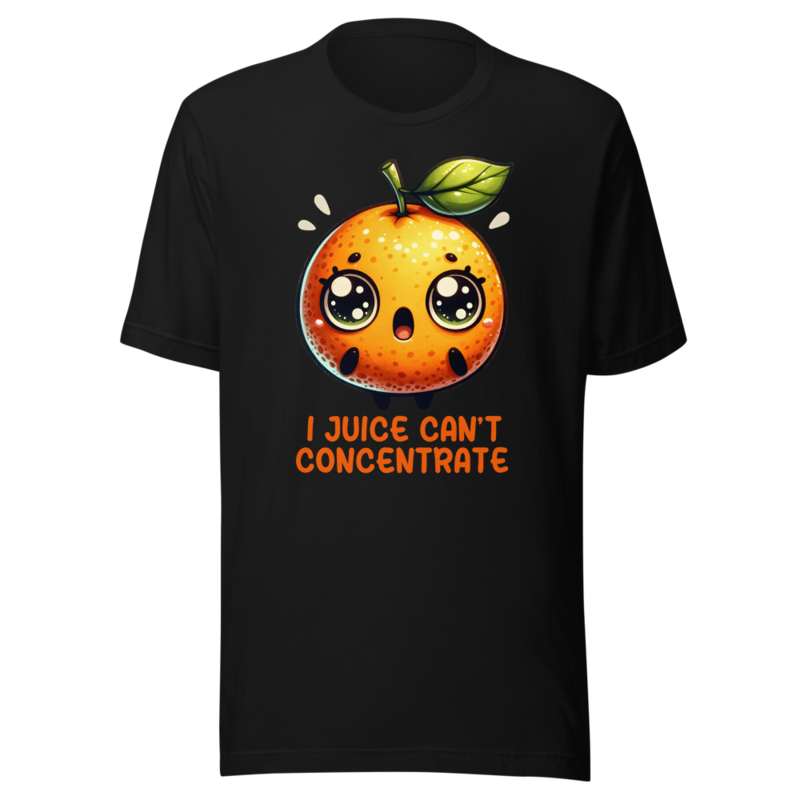 RetroPuns — I Juice Can't Concentrate Tee