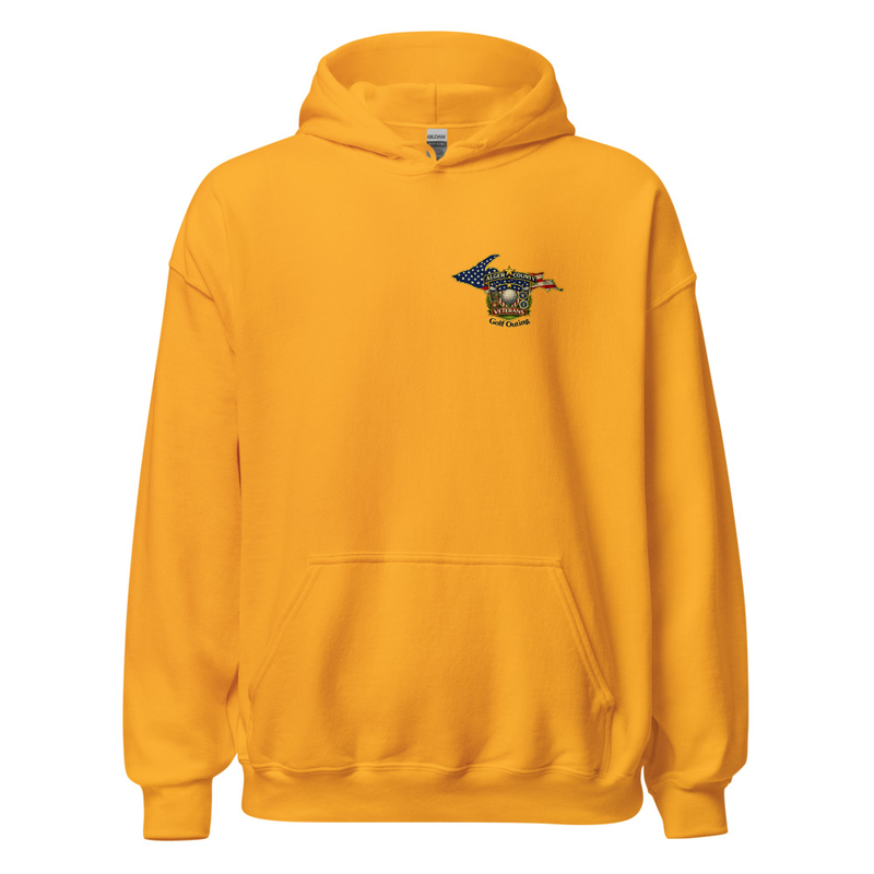 250th Birthday Unisex Hoodie – S, Gold