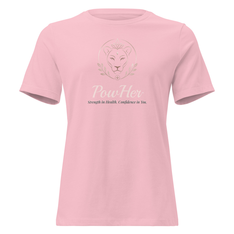 PowHer™ Women's Relaxed T-Shirt – S, Pink