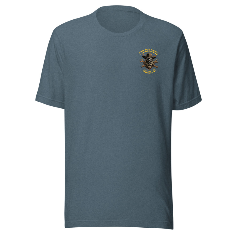 Outlaws Diesel Unisex t-shirt – S, Heather Slate