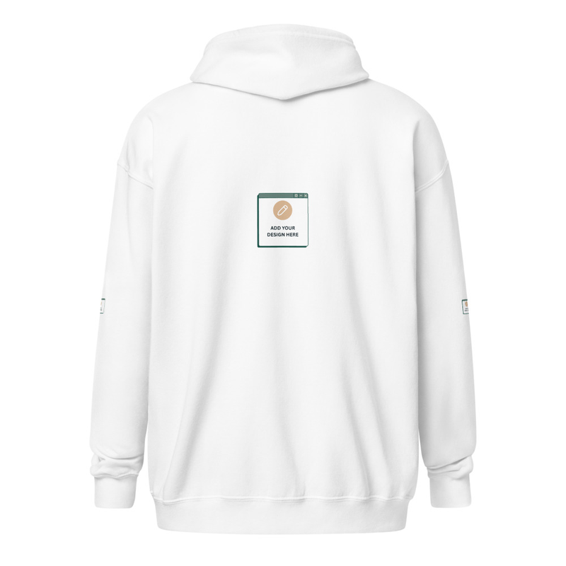 Unisex heavy blend zip hoodie / S