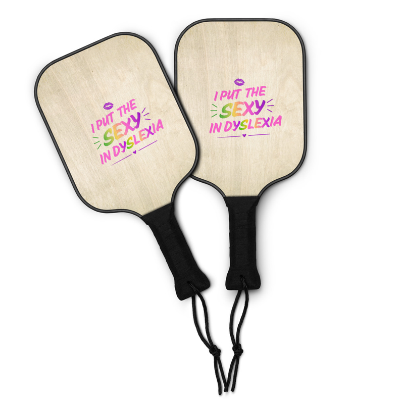 Pickleball paddle set