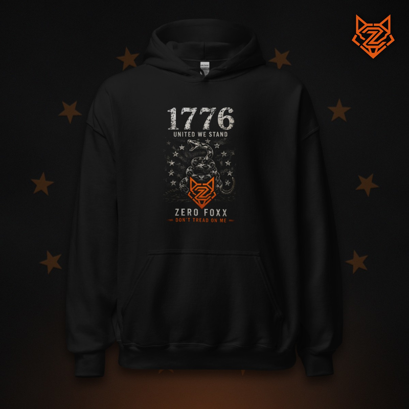 1776 — United We Stand | Hoodie — Front