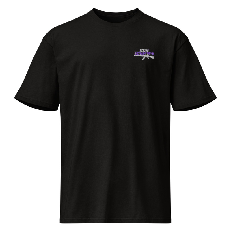 Its Rappa Logo Embroidered Cotton Heritage MC1082 I Men's Premium Short Sleeve Tee