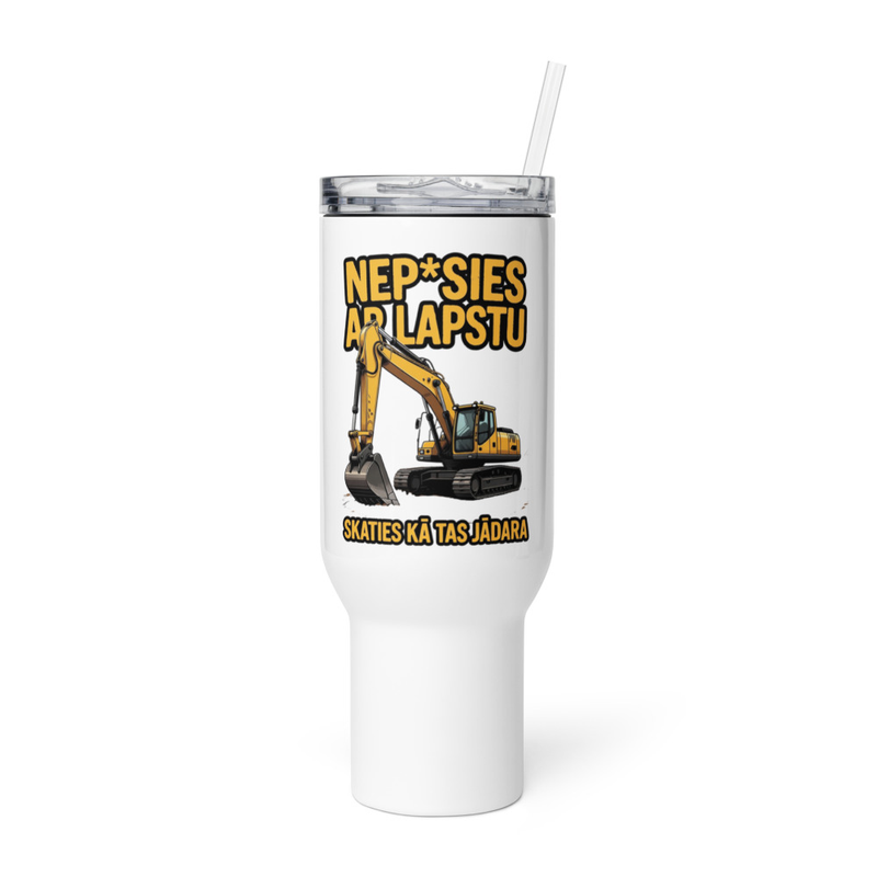 Travel mug with a handle — attēls 2