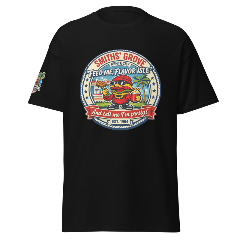 Feed Me Flavor Isle & Tell Me I'm Pretty tee
