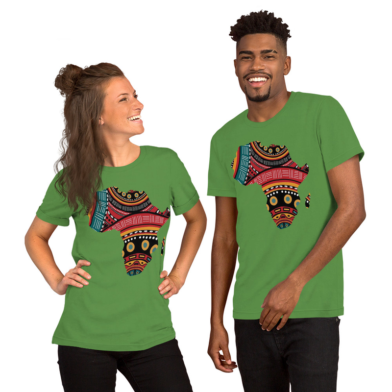 AFRIKA Unisex t-shirt – S, Leaf