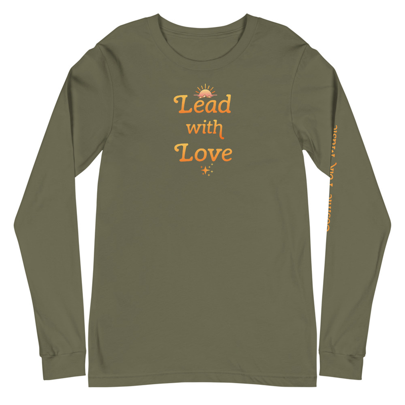 Lead with Love Unisex Long Sleeve Tee