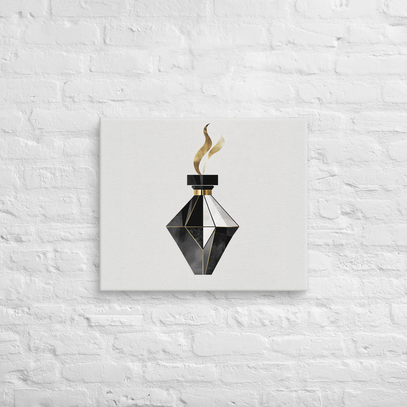 Contemporary Art | Perfume Wall Art on Canvas
