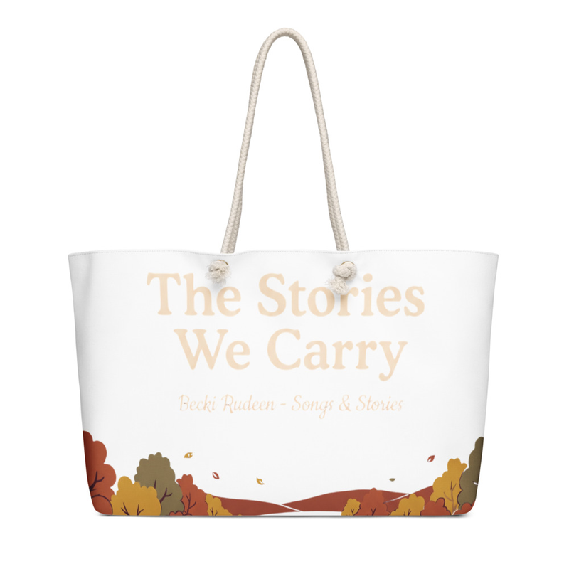 The Stories We Carry Autumn Weekender Bag