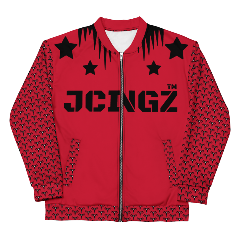 JCINGZ "RED N BLACK (RNB)" - BOMBER JACKET