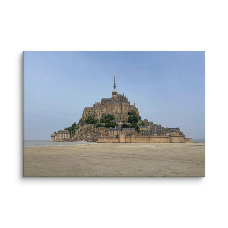 Mount St Michel Canvas – 18″×26″