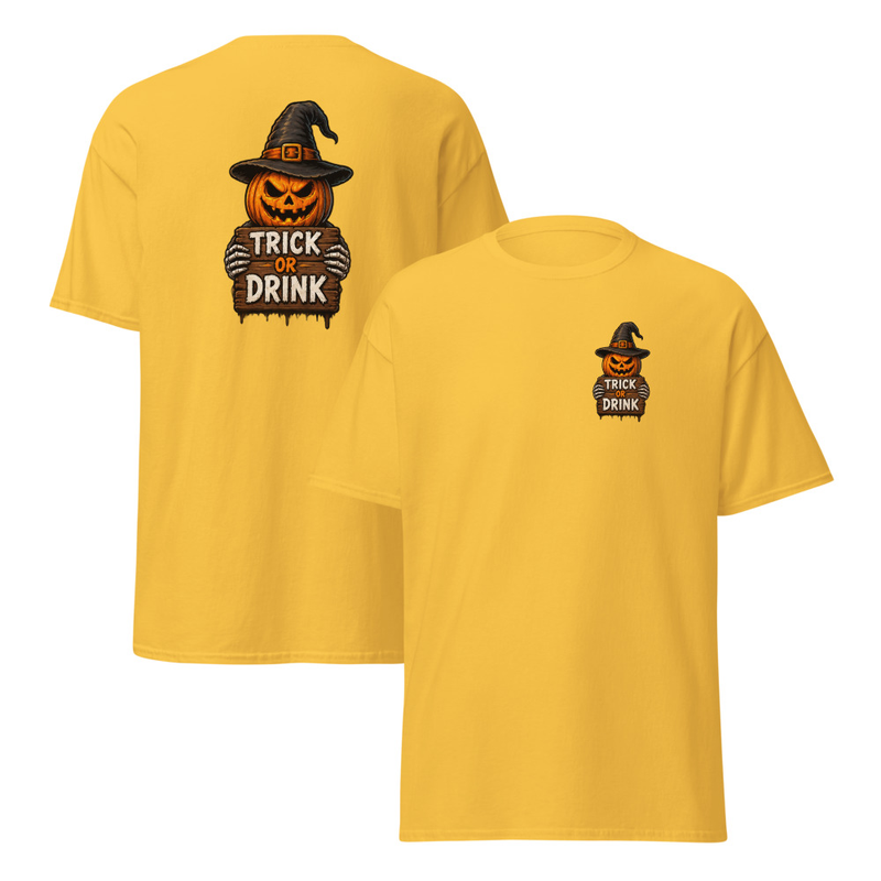 Trick or Drink Unisex classic tee – S, Daisy