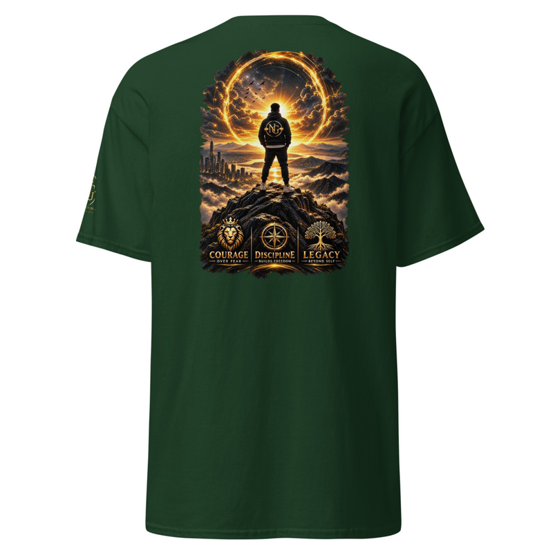 Elevation (Unisex classic tee) – 3XL, Forest Green
